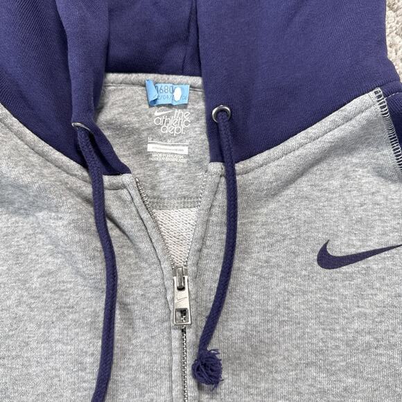 Vintage Nike ‘The Athletic Dept’ Zip-up Hoodie Sz Med - Picture 2 of 8